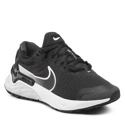 Nike Buty Nike Renew Run 3 DD9278 001 Black/White/Pure Platinum