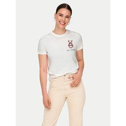 ONLY ONLY Camiseta Kita 15331069 Blanco Regular Fit