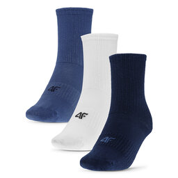 4F 3 pares de calcetines altos para niño 4F 4FJWAW23USOCM233 92S