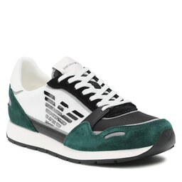 Emporio Armani Sneakers Emporio Armani X4X537 XM678 Q827 Green/Black/Off Wht