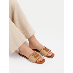 Nine West Pantoletten Nine West CEO-SMRL393661 Beige