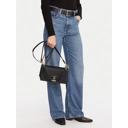 Tommy Hilfiger Handtasche Tommy Hilfiger Her Med Crossover AW0AW17726 Schwarz