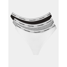 Calvin Klein Underwear Calvin Klein Underwear Набір з 3 пар стрінгів 000QD5209E Кольоровий