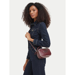 Tommy Jeans Handtasche Tommy Jeans Tjw Bold Script Camera Bag AW0AW19053 Dunkelrot
