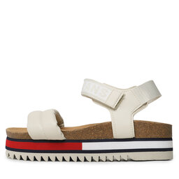 

Босоніжки Tommy Jeans Flag Outsole Tommy Jeans Sandal EN0EN02122 Light Silt ACU, Бежевий