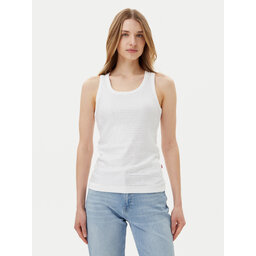 JOOP! Jeans JOOP! Jeans Marškinėliai Tunka 30046107 Balta Slim Fit