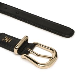 

Жіночий ремінь Tommy Hilfiger Th Casual 2.5 AW0AW14620 BDS, Чорний
