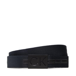 Calvin Klein Vyriškas Diržas Calvin Klein Inkleined Plaque Webbing 35mm K50K508155 Ck Black BAX