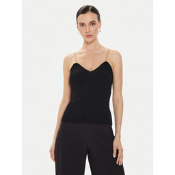 Morgan Morgan Top 241-MUSTO Schwarz Slim Fit