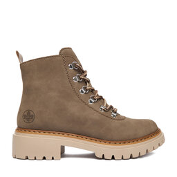 Rieker Botines planos Rieker CEO-72624-64 Beis