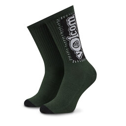 Volcom Skarpety wysokie unisex Volcom Ent D6312502 Zielony