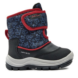 Geox Μπότες Χιονιού Geox B Flanfil Boy B Abx B263VE 0BCMN C0048 M Μαύρο