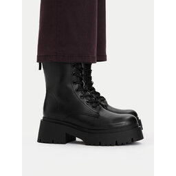 DeeZee Schnürstiefeletten DeeZee CEO-A251-2 Schwarz