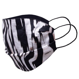 Pinko Mascherina di tessuto Pinko Telematica Mask 20211 PRR 1N20D8.Y7RG Bianco/Ner ZMZ