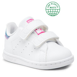 adidas Παπούτσια adidas Stan Smith Cf I GZ1550 Ftwwht/Ftwwht/Cblack