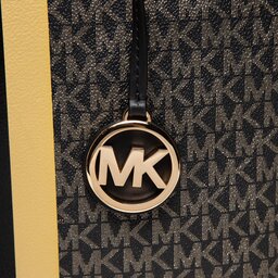 

Сумка MICHAEL Michael Kors Eva 30F2GV0T3V Blk/Gold, Чорний