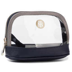 

Набір подарунковий Tommy Hilfiger Honey Make Up Bag W Keyfob AW0AW07598 0IV, Cиній