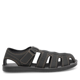 Lanetti Σανδάλια Lanetti MSS20504-01 Μαύρο