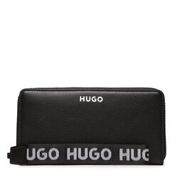 Hugo Portafoglio grande da donna Hugo Bel Ziparound W.L 50489955 Black 2