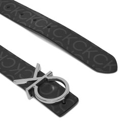 

Жіночий ремінь Calvin Klein Ck Reversible Belt 3.0 Epi Mono K60K611901 Black Epi Mono/Black 0GJ, Чорний