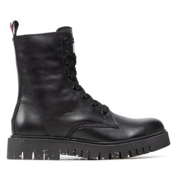 

Ботильйони Tommy Jeans Sustainable Lace Up EN0EN01635 Black BDS, Чорний