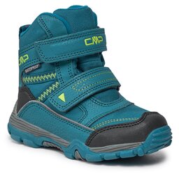 CMP Vinterskor CMP Pyry Snow Boot Wp 38Q4514 Petrol-Yellow Fluo 19LP