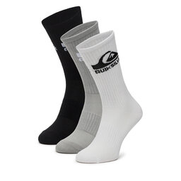 Quiksilver Skarpety długie Quiksilver AS_QUIKSILVER_101W_SS25 (3-PACK) Biały