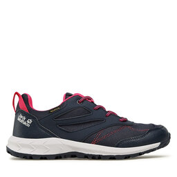 

Трекінгові черевики Jack Wolfskin Woodland Texapore Low K 4042162 Night Blue/Pink, Cиній