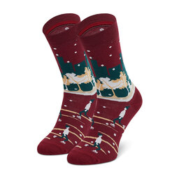 Freakers Șosete Înalte Unisex Freakers LMLYZ-BGR Vișiniu