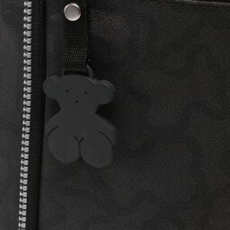 

Рюкзак-мішок TOUS Caine Kaos N Piedra 2000888147 Anthracite/Black, Чорний