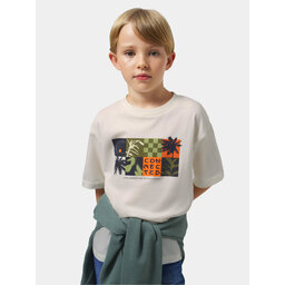 Mayoral Mayoral Camiseta 6038 Blanco Regular Fit