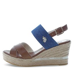 

Босоніжки U.S. Polo Assn. Alyss ALYSSA011 CUO-BLU02, Коричневий