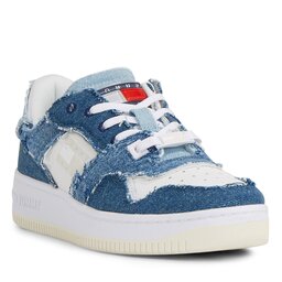 Tommy Jeans Tenisice Tommy Jeans Tjw Basket Denim Layering EN0EN02347 Denim 0G1
