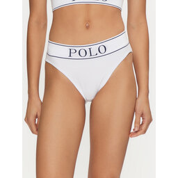 Polo Ralph Lauren Polo Ralph Lauren Klasikinės kelnaitės aukštu juosmeniu 4P2025 Balta