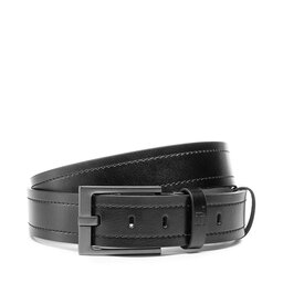 Semi Line Cintura da uomo Semi Line P8236-0 Nero
