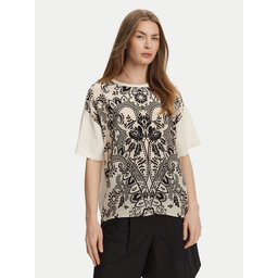 Weekend Max Mara Weekend Max Mara Camiseta Pampas 2515941082 Beis Relaxed Fit