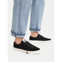 Tommy Jeans Sneakers aus Stoff Tommy Jeans Archive Y2K EN0EN03047 Schwarz