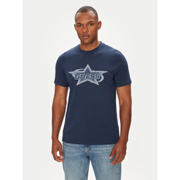 Guess Guess Marškinėliai Z5YI02 I3Z14 Tamsiai mėlyna Regular Fit