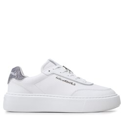 

Снікерcи KARL LAGERFELD KL62229 White Lthr w/Silver, Білий