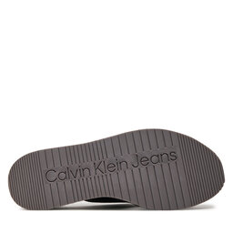 

Еспадрильї Calvin Klein Jeans Sporty Wedge Rope Sandal Mr YW0YW01364 Triple Black 0GT, Чорний