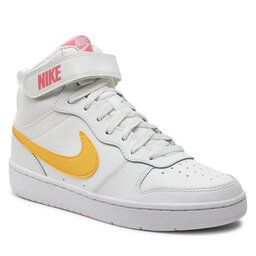 

Взуття Nike Court Borough Mid 2 (GS) CD7782 112 Summit/White/Topaz Gold, Білий