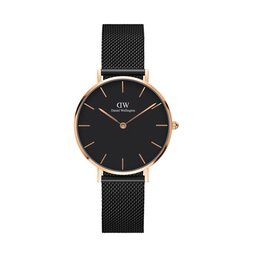 Daniel Wellington Pulkstenis Daniel Wellington Petite Ashfield DW00100201 Gold/Black