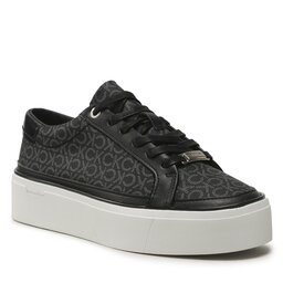 Calvin Klein Laisvalaikio batai Calvin Klein Flatform Cupsole Lace Up- Mono HW0HW01420 0GN