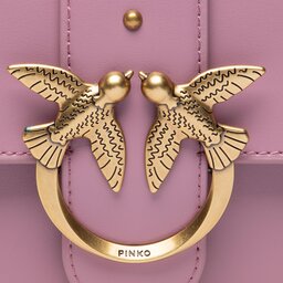 

Сумка Pinko Love Mini Icon Simply 14 C AI 22-23 PLTT 1P22TY Y5H7 Pink O78Q, Рожевий