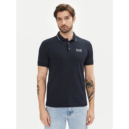 EA7 Emporio Armani EA7 Emporio Armani Pólóing 8NPF16 PJVUZ 1562 Sötétkék Slim Fit