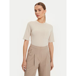 Max Mara Leisure Max Mara Leisure Marškinėliai Tahiti 2426366047600 Smėlio Regular Fit