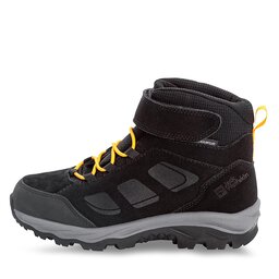 

Трекінгові черевики Jack Wolfskin Vojo Lt Texapore Mid K 4054021 Black / Burly Yellow Xt, Чорний
