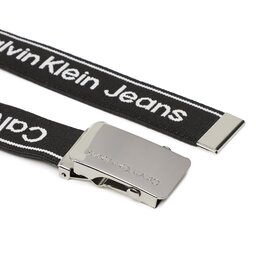 

Дитячий пояс Calvin Klein Jeans Logo Taupe Buckle Belt IU0IU00393 BEH, Чорний