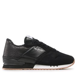 

Снікерcи Pepe Jeans London W Troy PLS31466 Black 999, Чорний