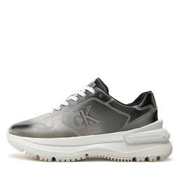 

Снікерcи Calvin Klein Jeans Chunky Runner Low V Mg Dc YW0YW01424 Metallic Silver/Bright White 0I0, Сірий